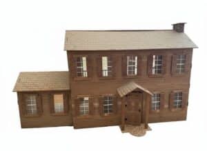 Vintage-Wooden-Dollhouse-Kit-Colonial-Dream-second-image