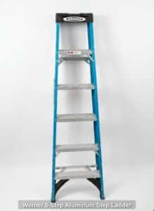 Werner-Step-Aluminum-Step-Ladder