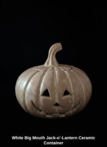 White-Big-Mouth-Jack-o-Lantern-Ceramic-Container