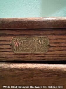 White-Clad-Simmons-Hardware-Co.-Oak-Ice-Box-second-image