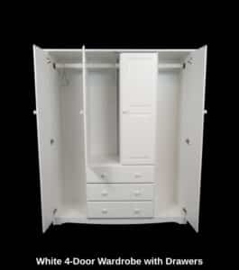 White-Door-Wardrobe-with-Drawers-second-image