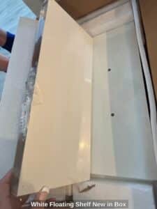 White-Floating-Shelf-New-in-Box-second-image