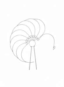 White-Metal-Peacock-Feather-Garden-Sculpture