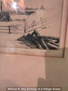 William-R.-Hay-Etching-of-a-Village-Scene-second-image