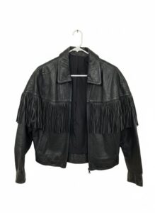 Womens-Black-Leather-Jacket-with-Fringe