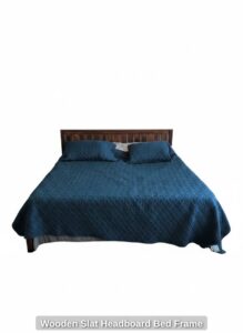 Wooden-Slat-Headboard-Bed-Frame
