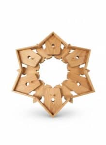 Wooden-Star-of-David-Kinetic-Sculpture