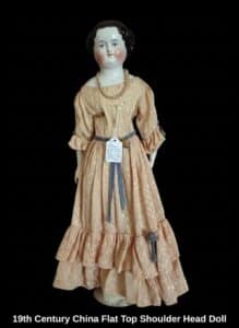 th-Century-China-Flat-Top-Shoulder-Head-Doll