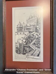 Alexandre-Chateau-Frontenac-and-Street-Scene-Framed-Prints