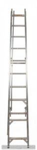 Aluminum-Extension-Ladder-and-Wooden-Step-Ladder