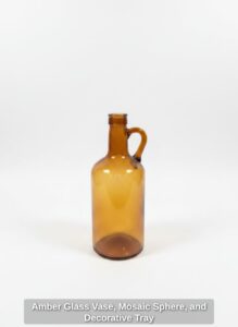 Amber-Glass-Vase-Mosaic-Sphere-and-Decorative-Tray