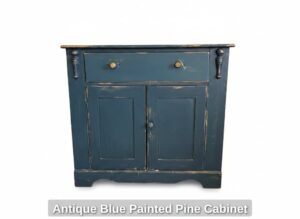 Antique-Blue-Painted-Pine-Cabinet-second-image