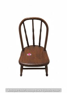 Antique-Childs-Hoop-Back-Spindle-Chair