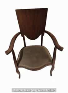 Antique-Mahogany-Accent-Chair