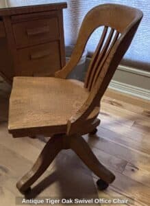 Antique-Tiger-Oak-Swivel-Office-Chair-second-image