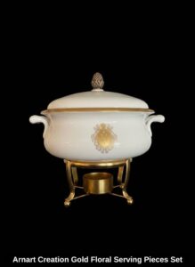 Arnart-Creation-Gold-Floral-Serving-Pieces-Set-fourth-image