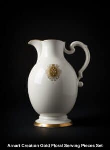 Arnart-Creation-Gold-Floral-Serving-Pieces-Set-second-image