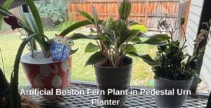 Artificial-Boston-Fern-Plant-in-Pedestal-Urn-Planter-second-image