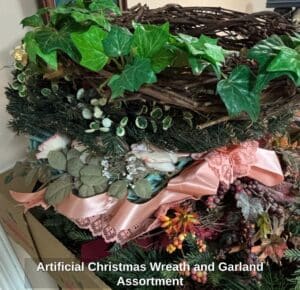 Artificial-Christmas-Wreath-and-Garland-Assortment-third-image