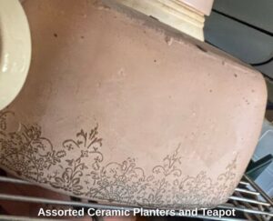 Assorted-Ceramic-Planters-and-Teapot-second-image