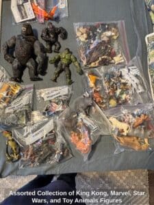 Assorted-Collection-of-King-Kong-Marvel-Star-Wars-and-Toy-Animals-Figures
