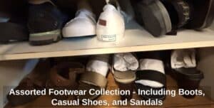 Assorted-Footwear-Collection-Including-Boots-Casual-Shoes-and-Sandals