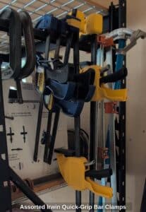 Assorted-Irwin-Quick-Grip-Bar-Clamps
