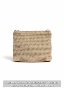 Assorted-Womens-Handbags-Lot-Featuring-Tooled-Leather-and-Branded-Pieces-fifth-image