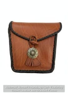 Assorted-Womens-Handbags-Lot-Featuring-Tooled-Leather-and-Branded-Pieces-third-image