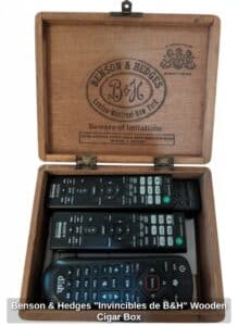 Benson-Hedges-Invincibles-de-BH-Wooden-Cigar-Box-second-image