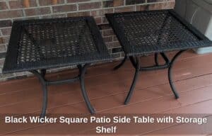 Black-Wicker-Square-Patio-Side-Table-with-Storage-Shelf
