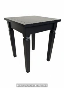 Black-Wooden-End-Table