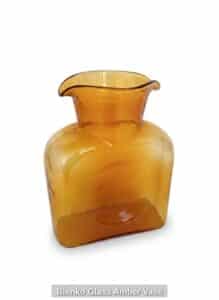 Blenko-Glass-Amber-Vase-fifth-image