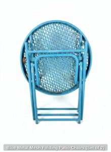 Blue-Metal-Mesh-Folding-Patio-Chairs-Set-of-