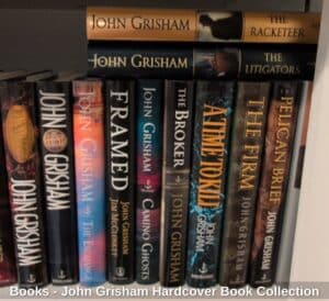 Books-John-Grisham-Hardcover-Book-Collection