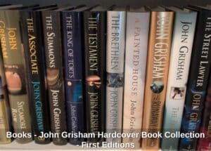Books-John-Grisham-Hardcover-Book-Collection-First-Editions