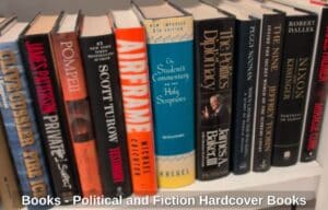 Books-Political-and-Fiction-Hardcover-Books