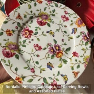Bordallo-Pinheiro-Cabbage-Leaf-Serving-Bowls-and-Assorted-Plates-fifth-image