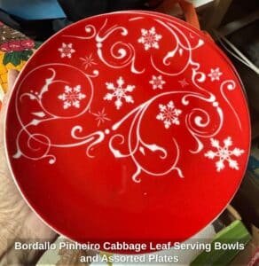 Bordallo-Pinheiro-Cabbage-Leaf-Serving-Bowls-and-Assorted-Plates-third-image