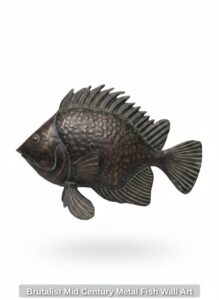 Brutalist-Mid-Century-Metal-Fish-Wall-Art