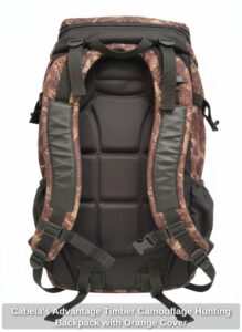 Cabelas-Advantage-Timber-Camouflage-Hunting-Backpack-with-Orange-Cover-second-image