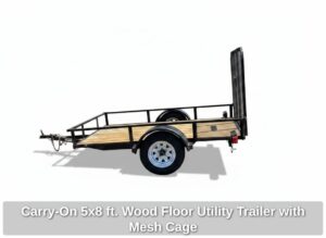 Carry-On-x-ft.-Wood-Floor-Utility-Trailer-with-Mesh-Cage-second-image