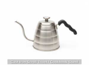 Cast-Iron-Scroll-Trivet-or-Cookbook-Stand-second-image