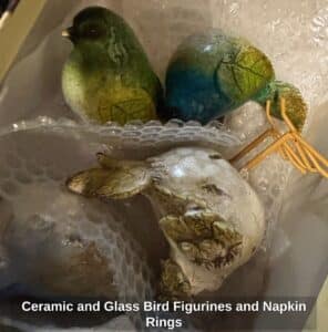 Ceramic-and-Glass-Bird-Figurines-and-Napkin-Rings-fourth-image