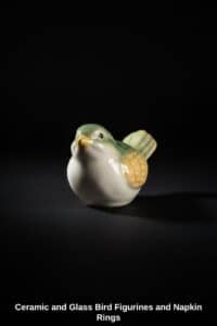 Ceramic-and-Glass-Bird-Figurines-and-Napkin-Rings-second-image