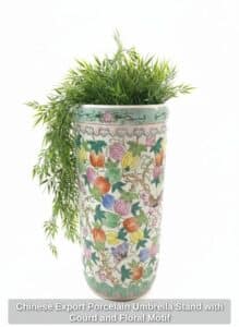 Chinese-Export-Porcelain-Umbrella-Stand-with-Gourd-and-Floral-Motif