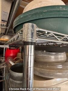 Chrome-Rack-Full-of-Planters-and-Pots