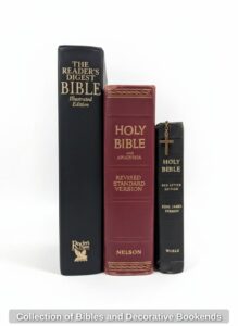 Collection-of-Bibles-and-Decorative-Bookends-second-image