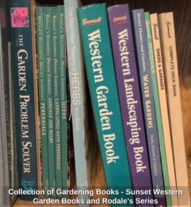 Collection-of-Gardening-Books-Sunset-Western-Garden-Books-and-Rodales-Series