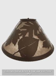 Colorado-Dallas-Acorn-Oak-Leaf-Iron-Floor-Lamp-second-image